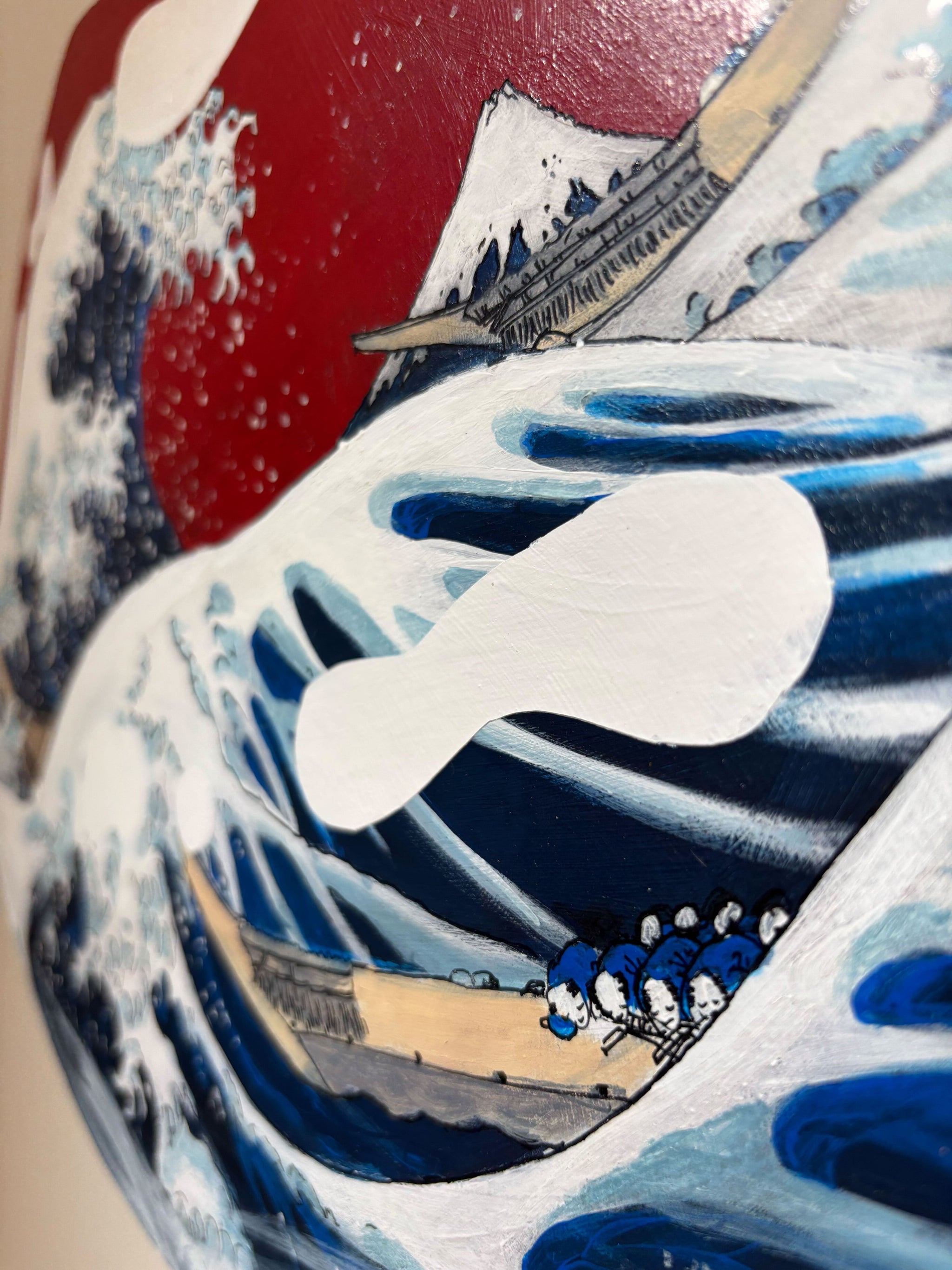 Randy TAKAHASHI symbolic lips – ガラリ 北斎館 Garari Hokusai